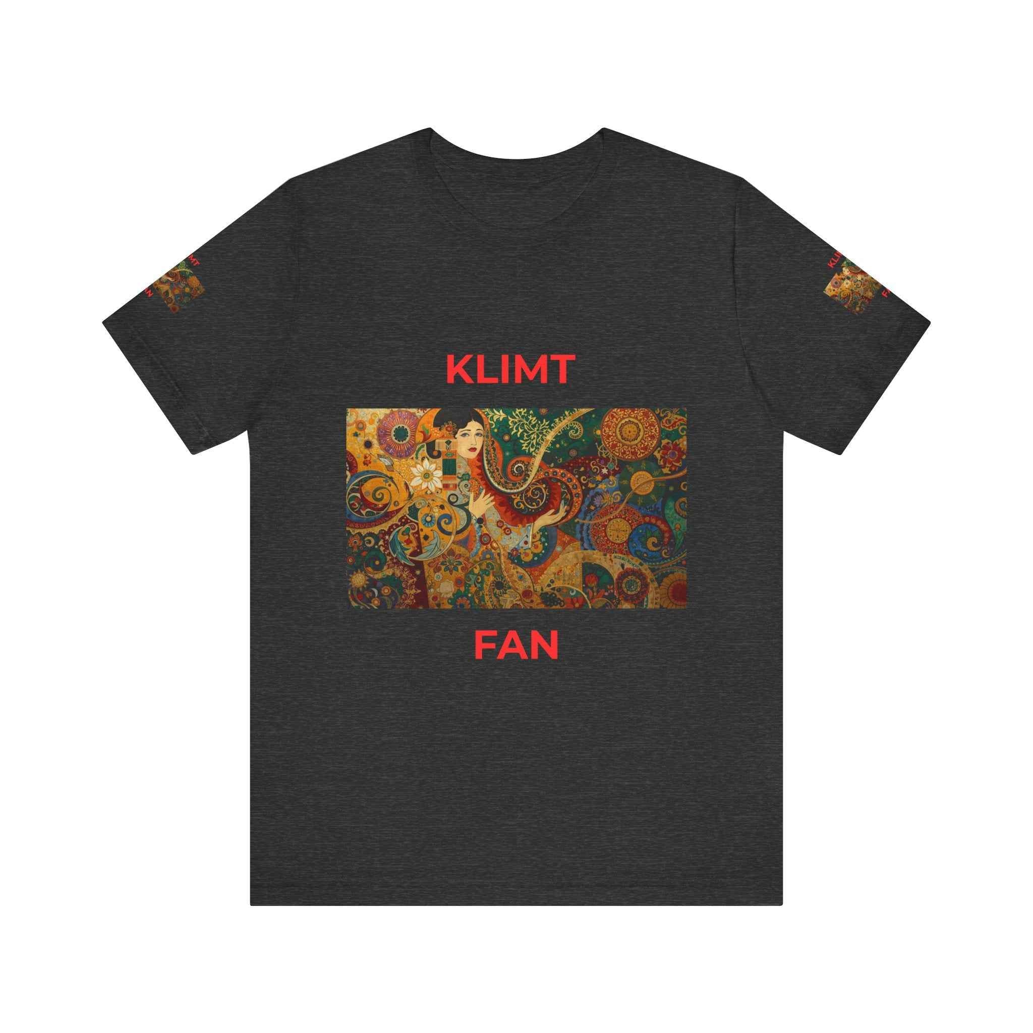 Klimt Fan Art Tee Gustav Klimt Graphic T Shirt Art Print